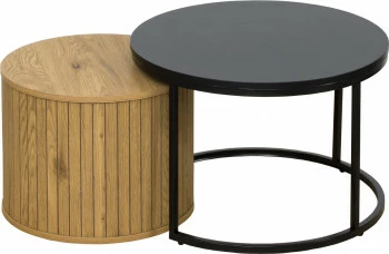 Zestaw dwóch stolików Naturos