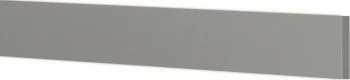 Cokół kuchenny boczny (szary lakier)