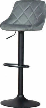 Krzesło-hoker ADELAIDE 9 (ciemny szary)