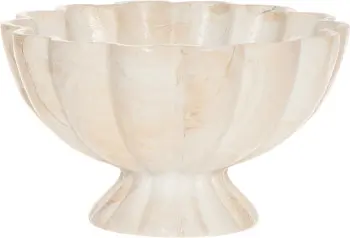 Miska na nóżce Marble 28 (beżowy)