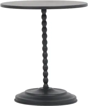 Stolik metalowy Naturos 40 (czarny)