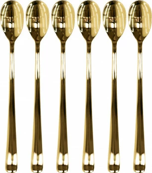 Zestaw łyżeczek do latte Gold (6 szt.)