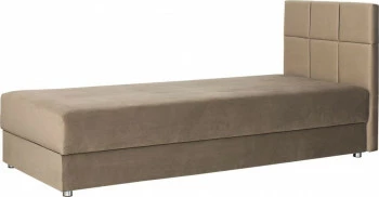 Tapczan Rio (plusz brąz)