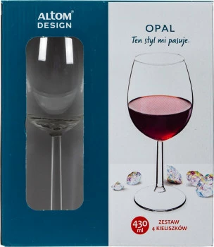 Zestaw kieliszków Opal (4szt.)