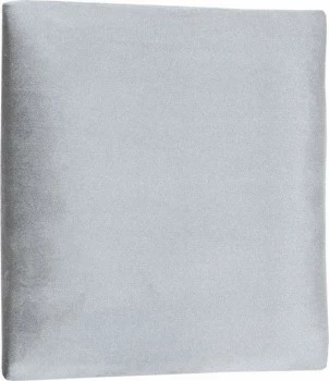 Panel tapicerowany (dekoracyjny) 30x30cm (Plusz srebrzysty)