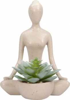 Figurka z roślinką Pearl 106